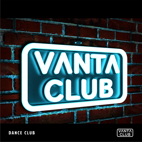 Dance logo with the title 'VANTA CLUB'