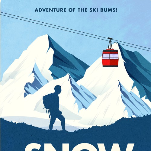 Simplified design with the title 'Snow Valley'