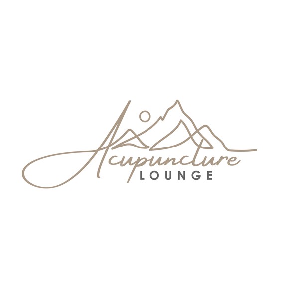 Acupuncture logo with the title 'Logo for Acupuncture Lounge'