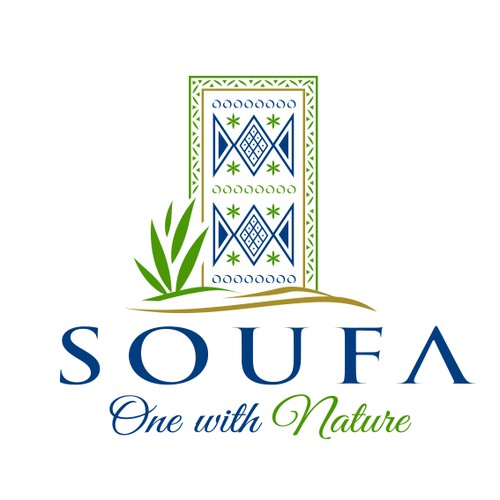 Resort logo with the title 'Luxury logo for a resort'