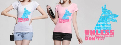 Casual design with the title 'Young & fresh t-shirt print '
