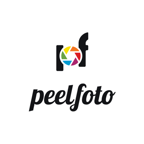 Shutter logo with the title 'Create the next logo for PeelFoto or Peel Foto'