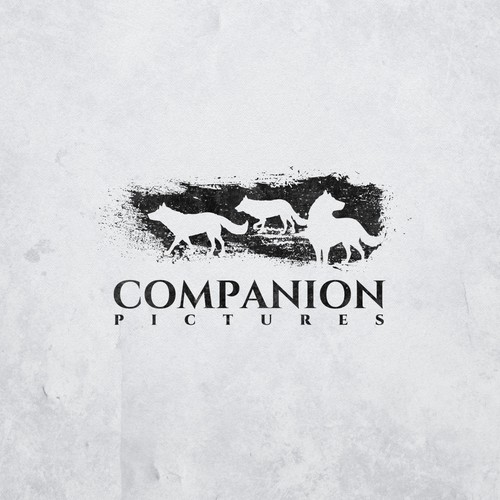 Movie logo with the title 'Design a Cool Wolf Logo for Companion Pictures - Film Production Company!'