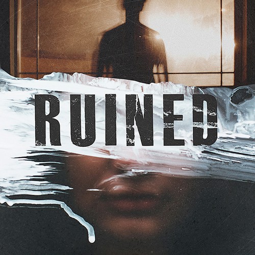 Crime book cover with the title 'Book Cover Design'