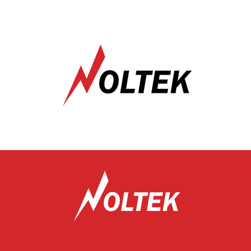 Charger logo with the title 'VOLTEK Logo'