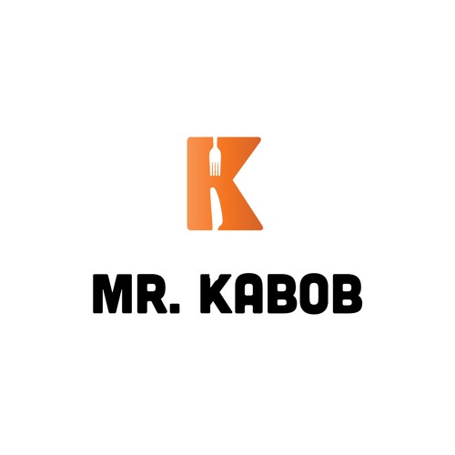 Eating design with the title 'Mr. Kabob'