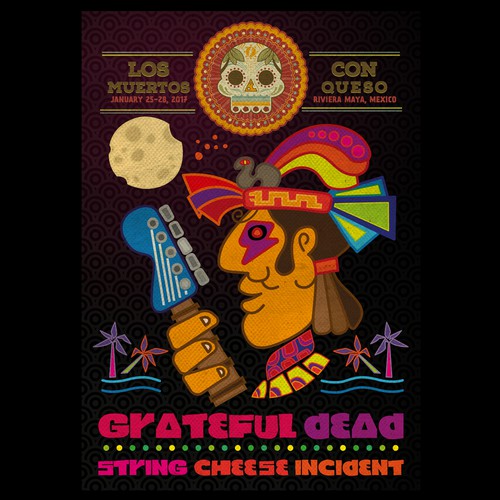 Aztec design with the title 'Poster'