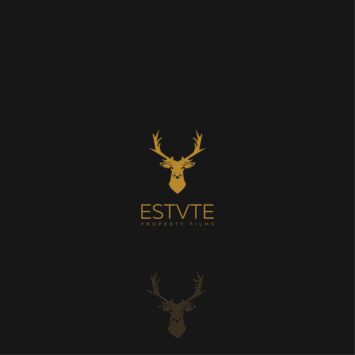 Film industry logo with the title 'the deer'