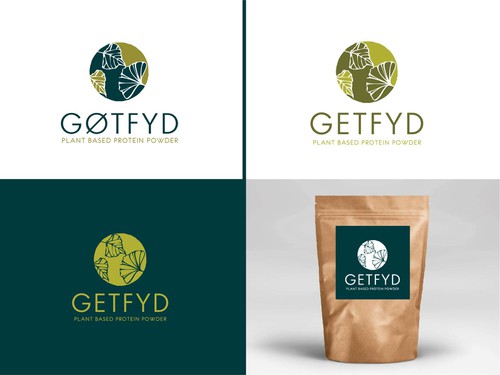 organic food logo design