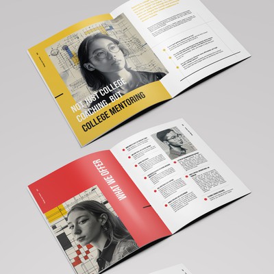 Brochure for College Admissions Consulting Company