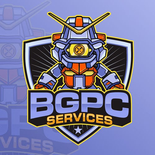 Mechanical design with the title 'BGPC'
