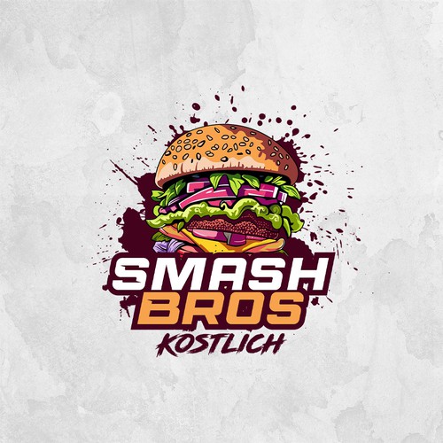 Burger brand with the title 'Burger restaurant '