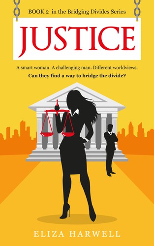 Feminine book cover with the title 'Book cover design'