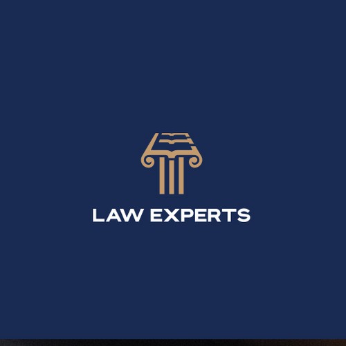 Lawyer logo with the title 'Unique monogram logo concept for a law firm'