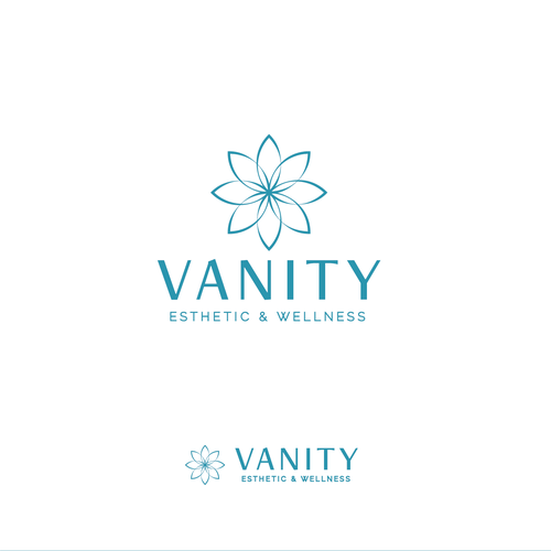 Smooth logo with the title 'Feminine Logo Design'