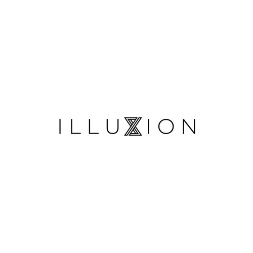 Illusion design with the title 'Illuxion'