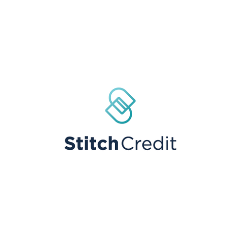 Credit logo with the title 'StitchCredit - Logo Concept'