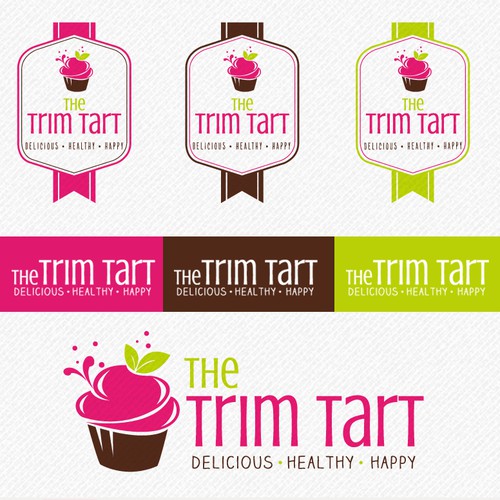 Sweet design with the title 'Gluten free + vegan  bakery'