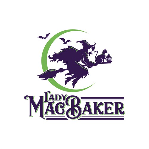 Gothic logo with the title 'Winner of Lady MacBaker Contest'