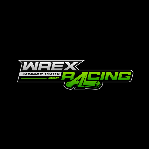 Racing logo with the title 'Logo for Wrex Racing'