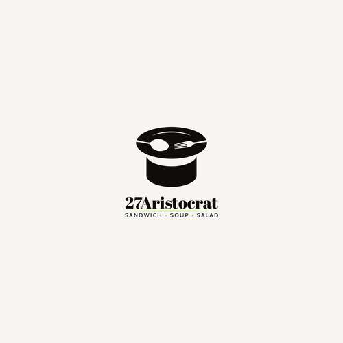 Optical illusion design with the title 'Logo for '27Aristocrat''