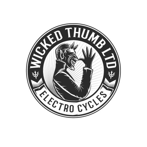 Mechanic design with the title 'Logo concept for a bike builder'