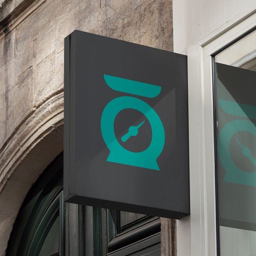 Supermarket logo with the title 'Okka Foods Market'