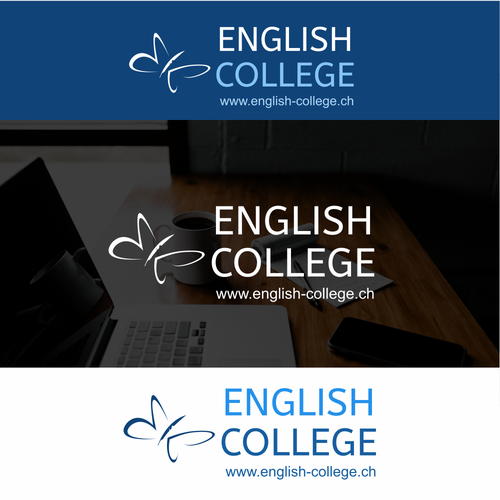 English logo with the title 'Logo proposal for English College'