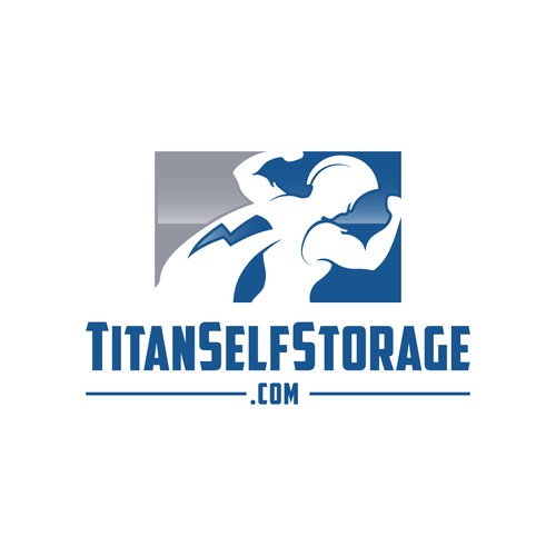 Self storage logo with the title 'TitanSelfStorage'