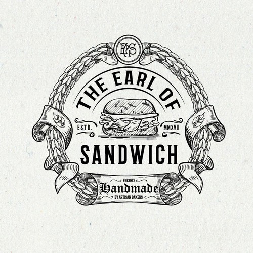 Mature logo with the title 'Sophisticated logo for artisan sandwich outlet & bakery'