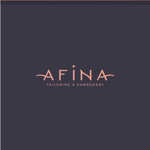 Embroidery design with the title 'Tailoring brand'