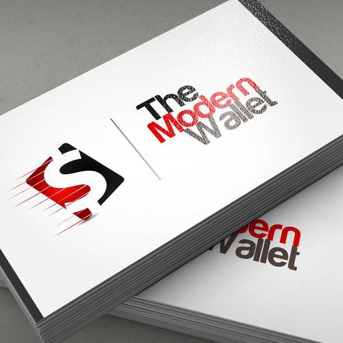 Wallet design with the title 'New logo wanted for The Modern Wallet'