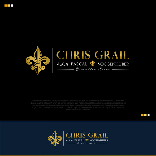 Author logo with the title 'CHRIS GRAIL'