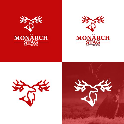 Elk logo with the title 'Monarch Elk Logo'