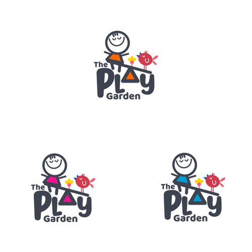 Childcare logo with the title 'PlayGarden!'