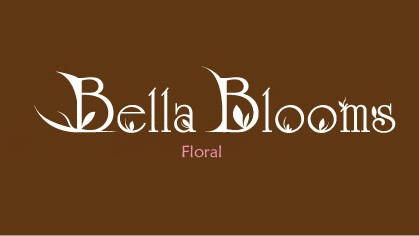 Flower shop logo with the title 'Logo concept for floral'