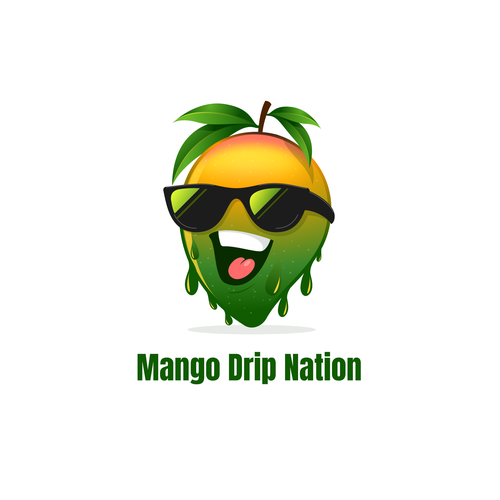 Millennial logo with the title 'Mango Drip Nation'