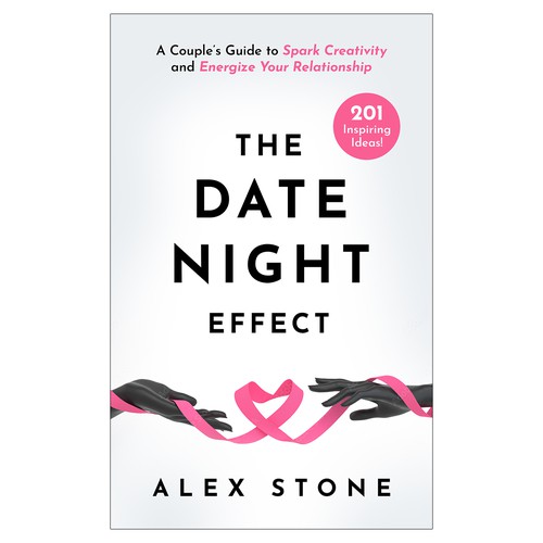 Relationship book cover with the title 'A book cover that POPS for Date Night & Healthy Marriage book'