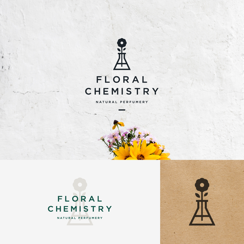 Nature design with the title 'Floral Chemistry '