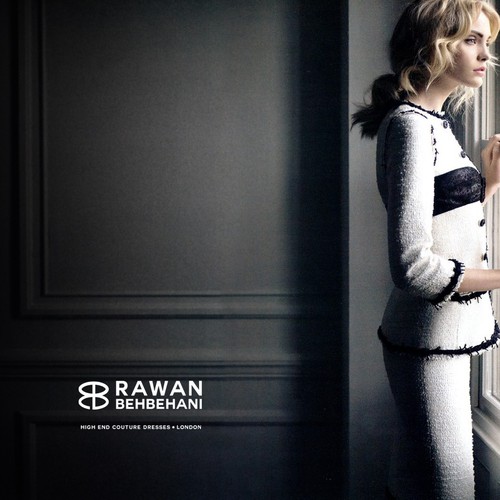 Stylized design with the title 'logo for high end Couture'