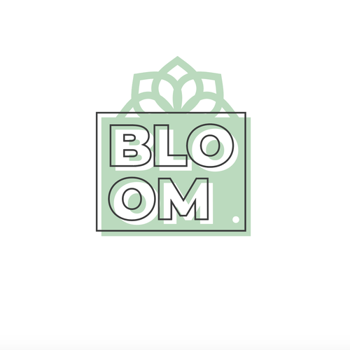 Bloom logo with the title 'logo for gifts shop.'