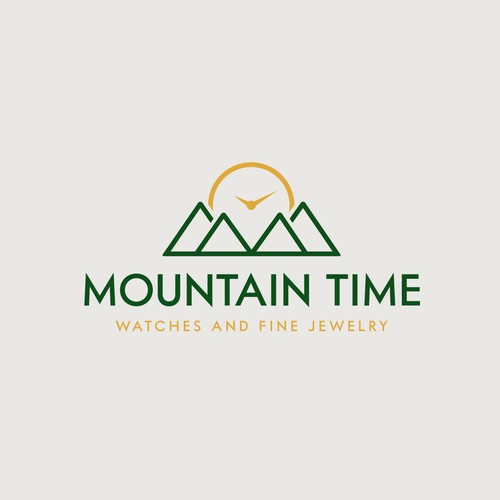 Watch logo with the title 'Mountain Time'