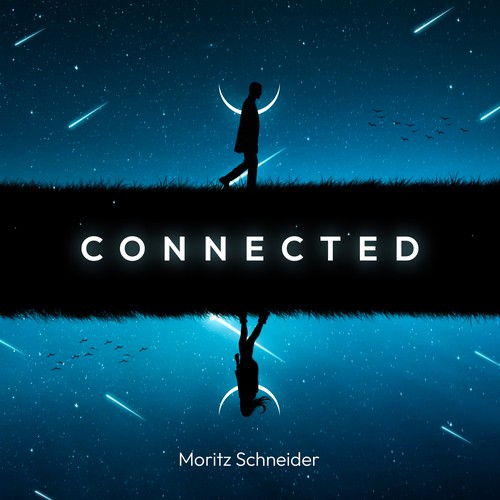 Connection design with the title 'Connected Album Cover'