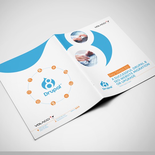 White paper design with the title 'White paper layout'