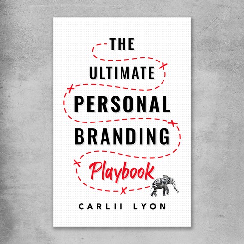 Marketing book cover with the title 'The Ultimate Personal Branding Playbook'