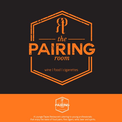 Lounge logo with the title 'Lounge Logo Concept'