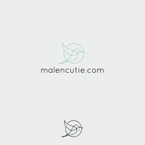 Product logo with the title 'malencutie.com LOGO'