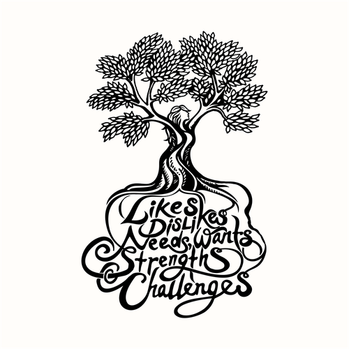 Scanning logo with the title 'Drawing Pen logo illustration'