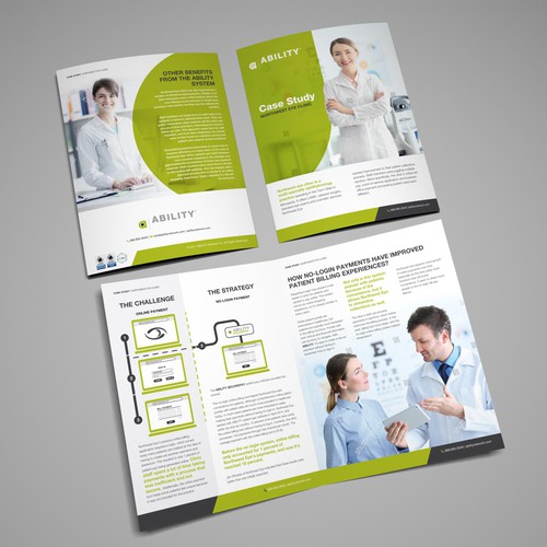 Payment design with the title 'Case Study for Ability'