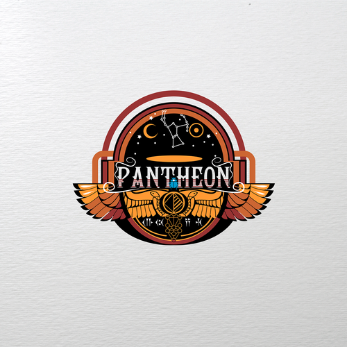 Egyptian logo with the title 'Mistery'